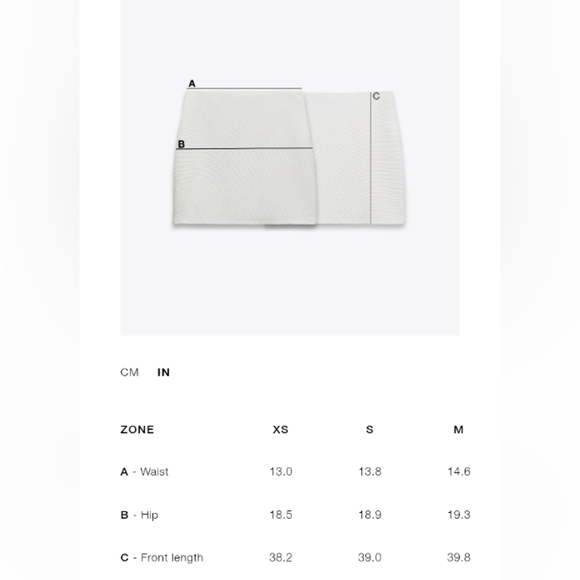 Zara ZW Collection Embroidered Asymmetric Skirt - Picture 5 of 6